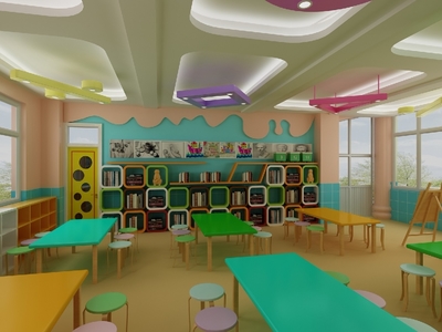 永昌小學(xué)特色功能室 圍棋室、閱覽室、美術(shù)室、音樂室與多媒體室的設(shè)計(jì)與整合